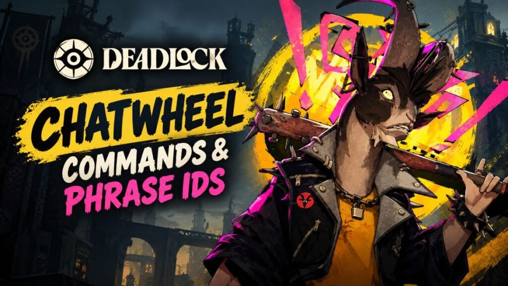 Deadlock Chatwheel Commands