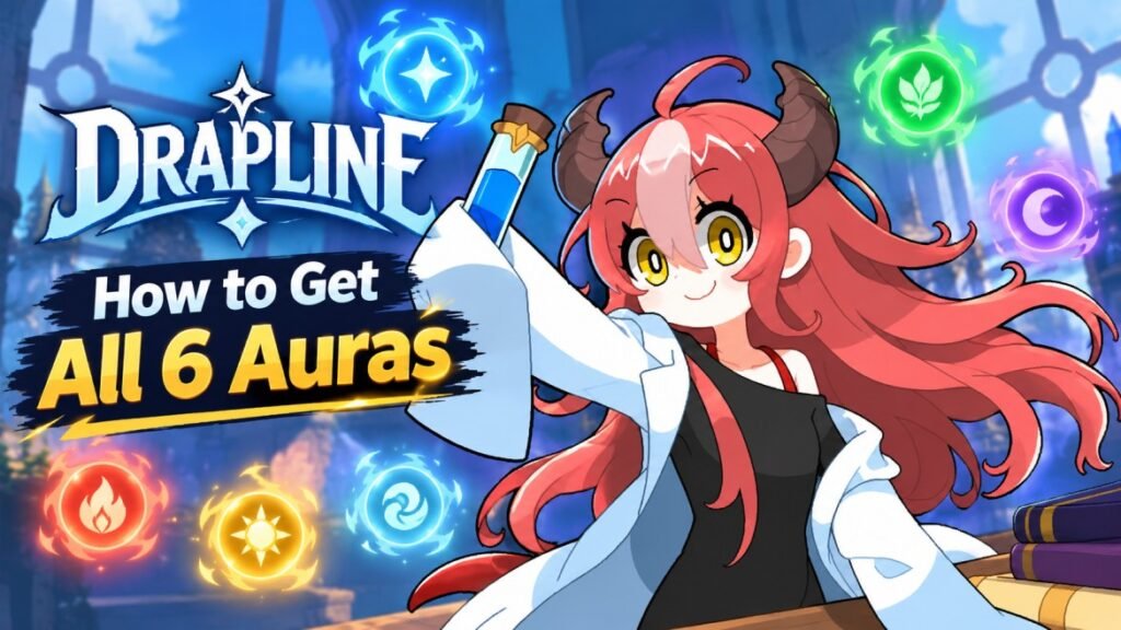 DRAPLINE: How to Get All 6 Auras