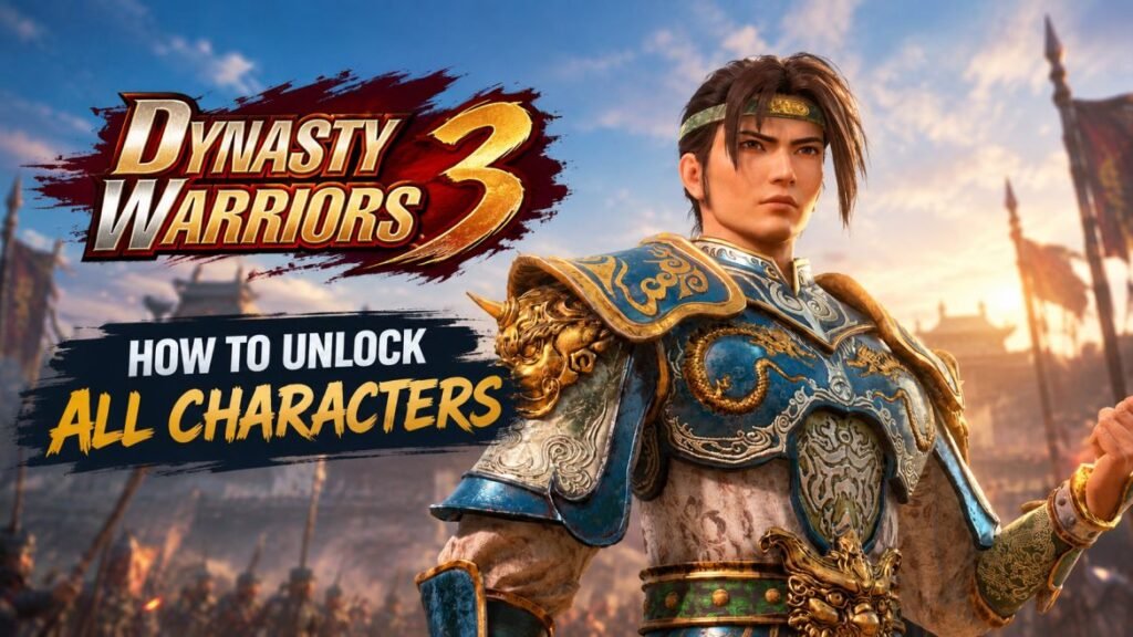 DYNASTY WARRIORS 3: How to Unlock All Characters