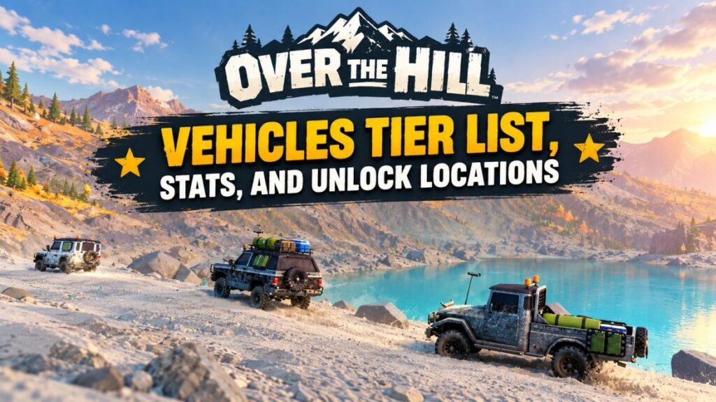 Over the Hill: Vehicles Tier List