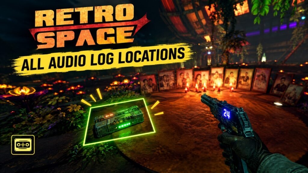 RetroSpace: All Audio Log Locations