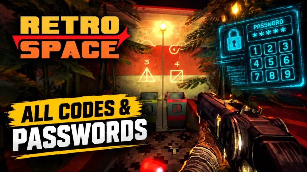 RetroSpace: All Codes & Passwords