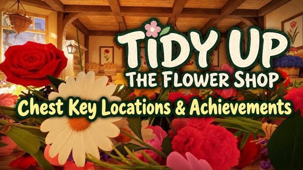 Tidy Up the Flower Shop: Chest Key