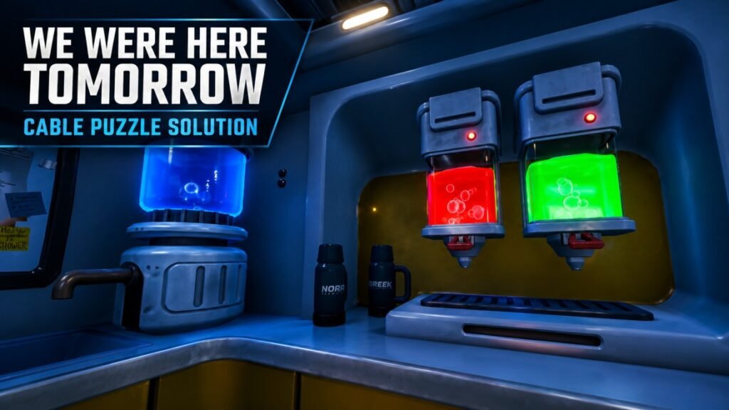 We Were Here Tomorrow: Cable Puzzle Solution