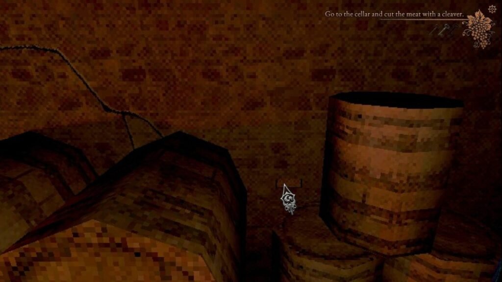 Cellar – Hidden Behind a Brown Drum